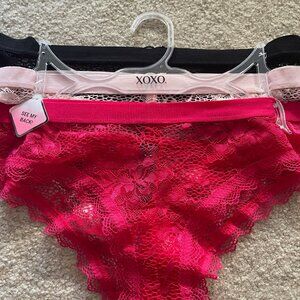 Xoxo New and a set, Comes with hanger and tags, Medium size, Lacey